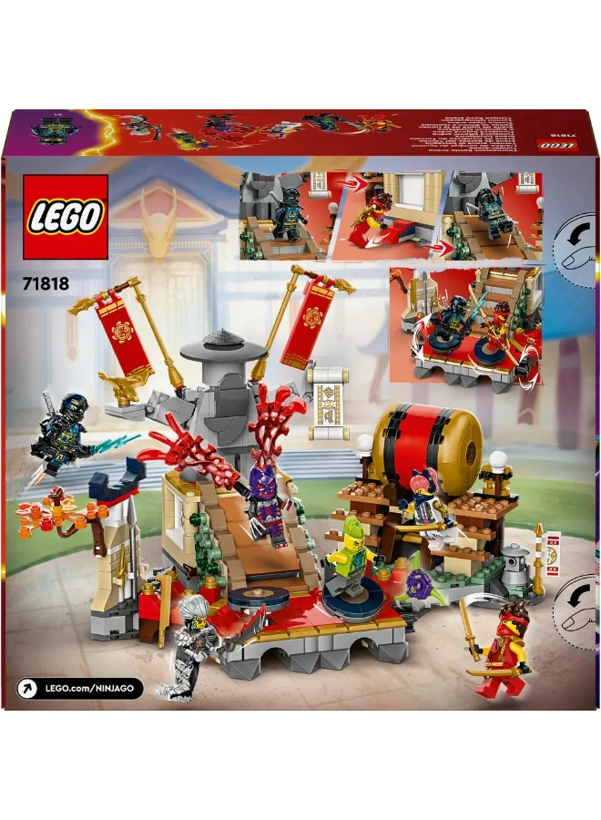 ليغو مجموعة لعب ساحة معارك المبارزة 71818 من LEGO® NINJAGO®‎