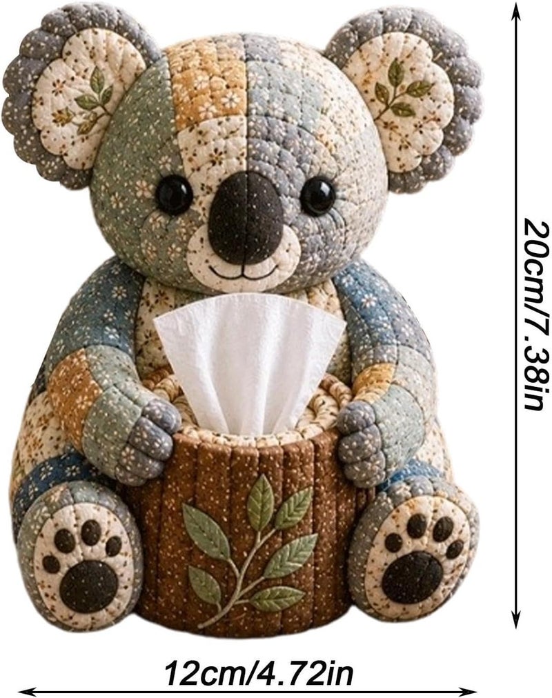 Tissue Cover Box DIY Kit,Animal Design Napkin Storage - Handmade Tissue Dispenser Case - for TV Stands Dressers Kitchens Vanity Beginner Men Adults - Image 5