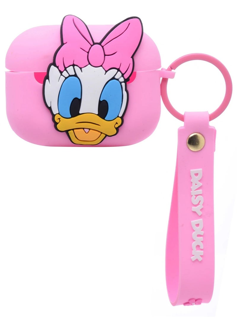 Disney Mickey And Friends Earphone Protective Case Pink - Image 1