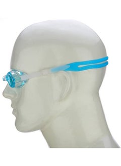 Dolphin DZ-1600 Anti-Fog Swimming Goggles With Ear Plugs, Light Blue  - Image 4