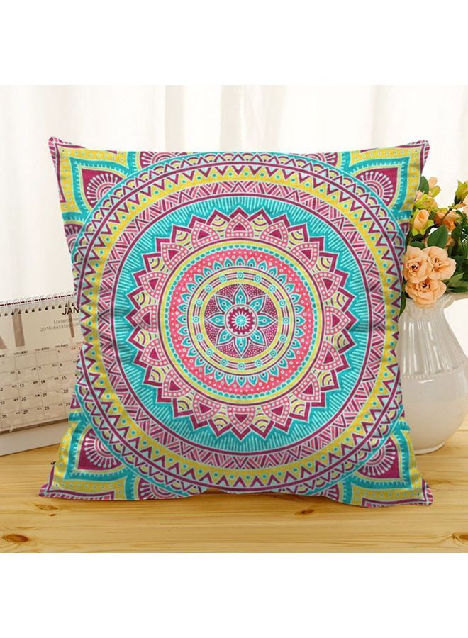 NIBEMINENT Decorative Printed Cushion Cover Multicolour