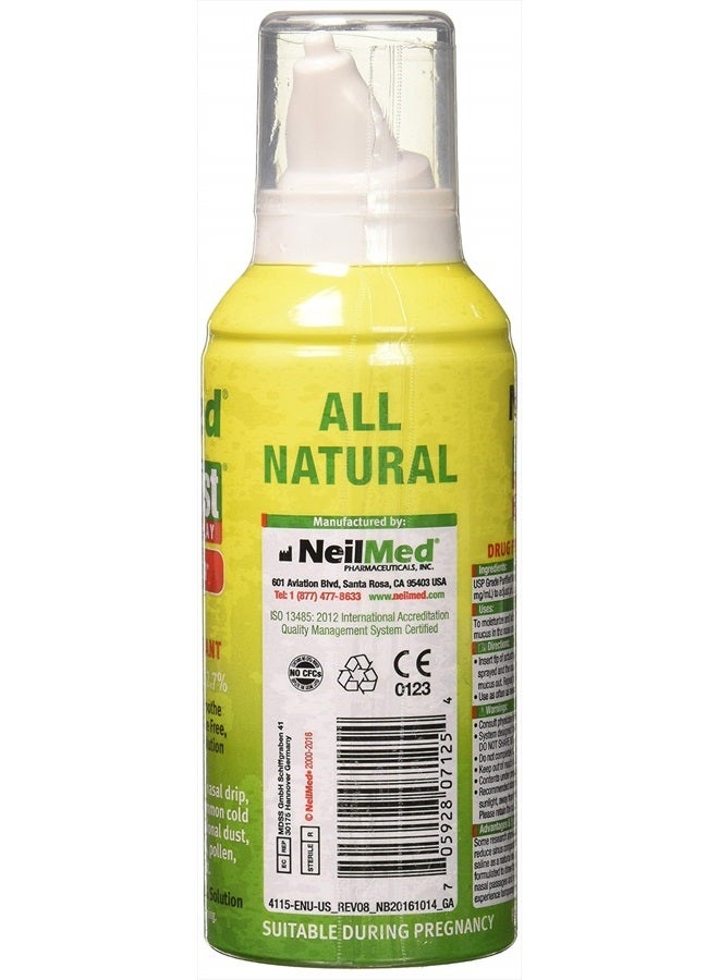 NeilMed بخاخ نازا ميست هايبرتونك بقوة إضافية، أخضر 4.5 أونصة سائلة (عبوة من 1) - Image 2