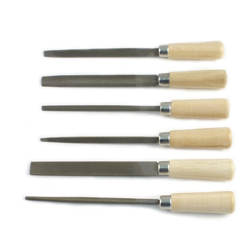 SFC TOOLS Utility File Set - 6 Pieces - Cut #2 - Metalsmith & Beading Jewelry Tools 32-510 - Image 5