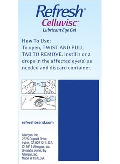 REFRESH Lubricant Eye Gel Drops Singleuse Containers 30 Count Pack Of 1  - Image 4