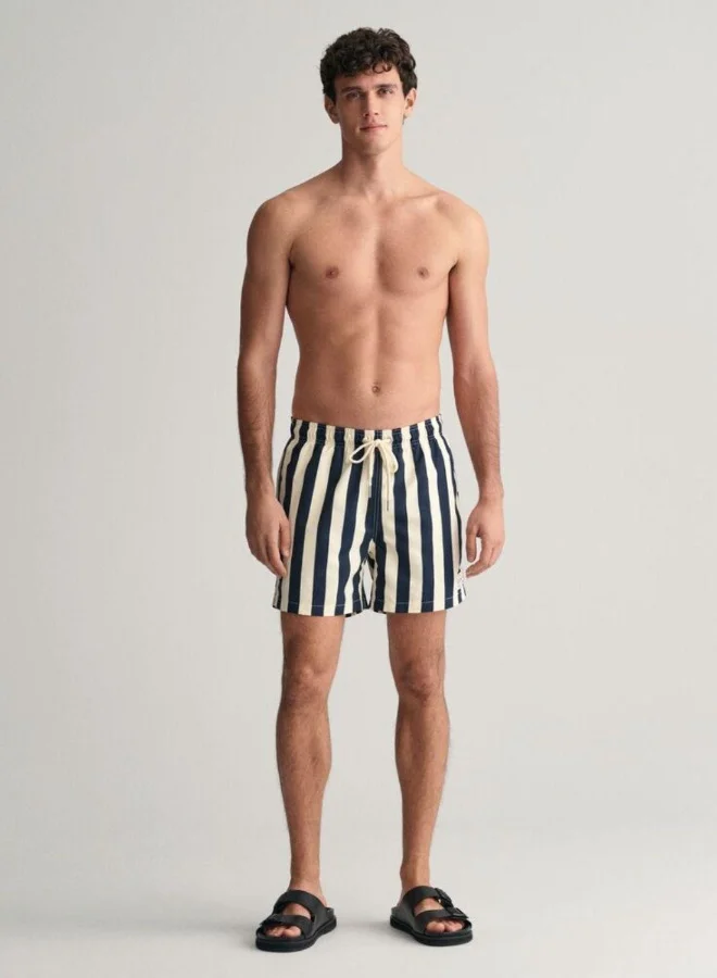 غانت Gant Swim Shorts Block Stripe