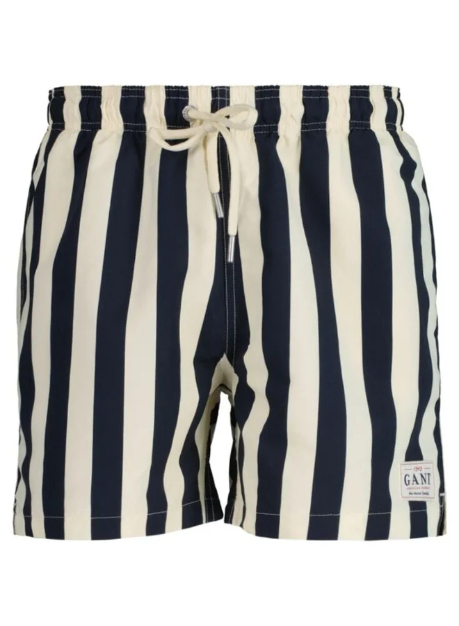 غانت Gant Swim Shorts Block Stripe