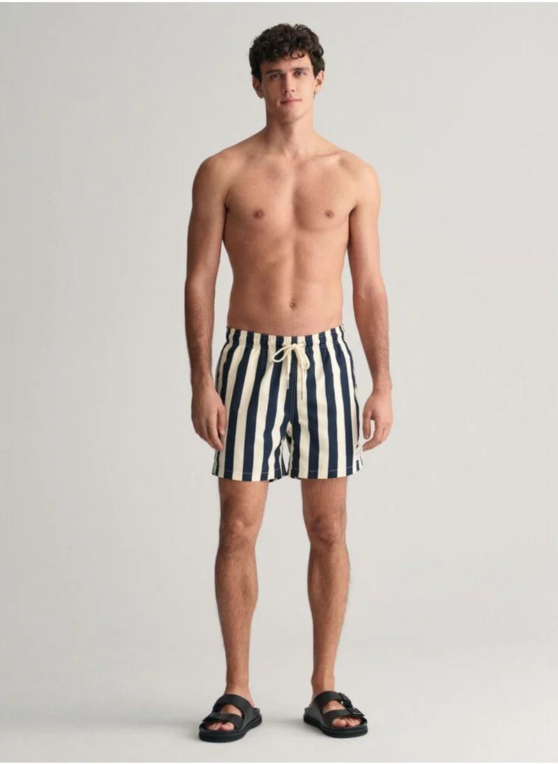 غانت Gant Swim Shorts Block Stripe