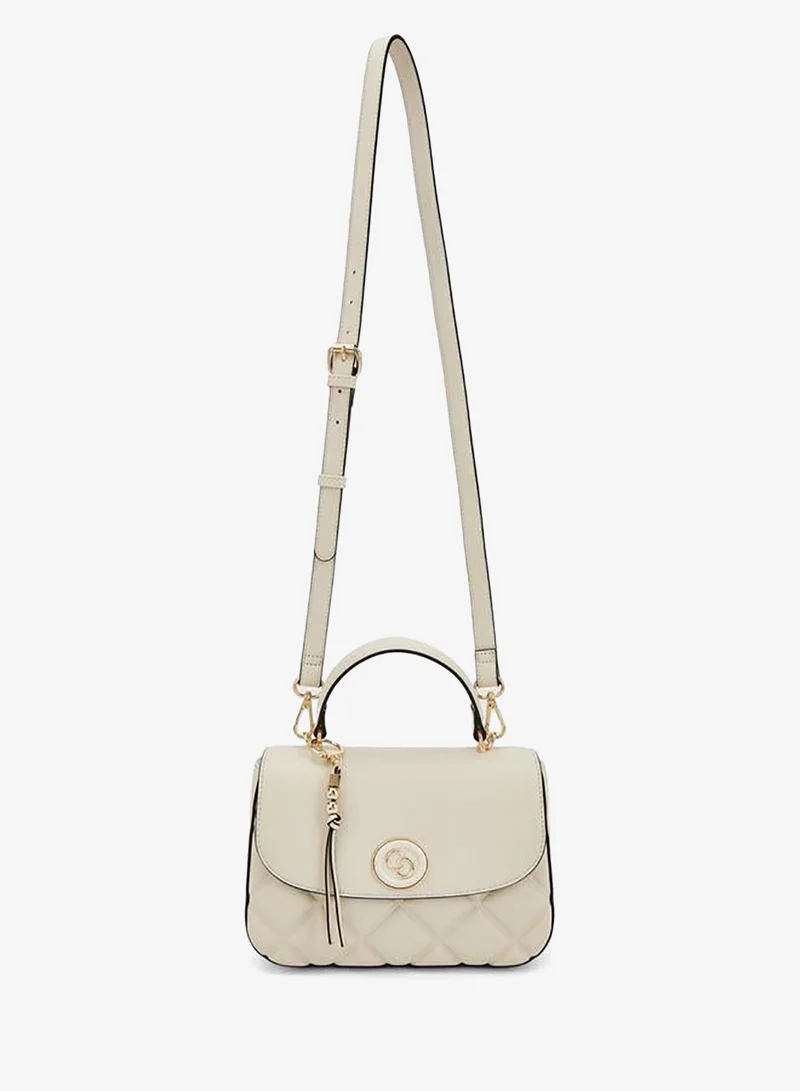 سيليست Quilted Satchel Bag With Adjustable Strap