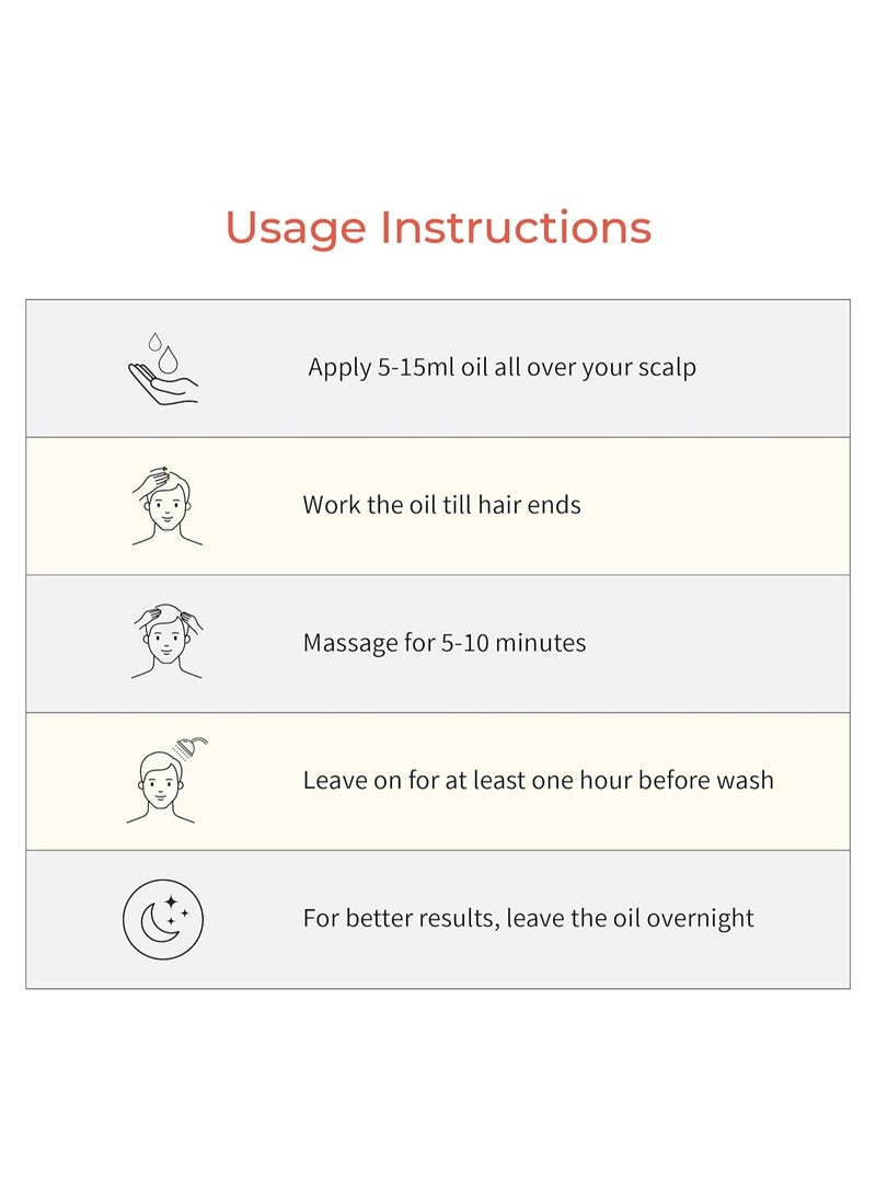 Vedix Hair Fall Oil For Men-Ahuta Root Stimulating Hair Oil With Banyan + Symplocos + Daruharidra Customized For Normal-Oily Scalp & Straight Hair-Customized Ayurveda For Hair Growth In Men-100Ml - Image 4