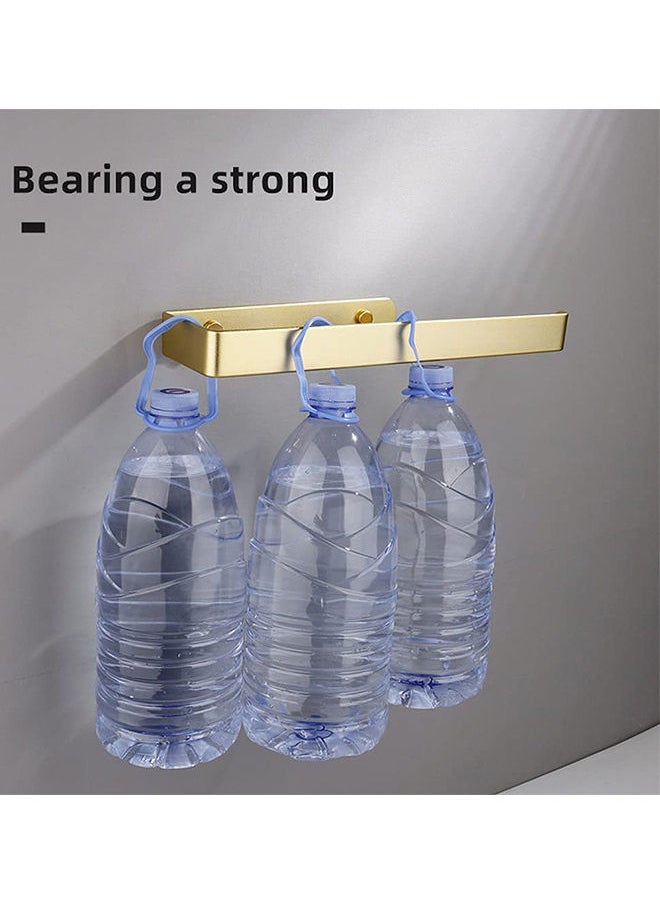واي آند دي - حامل مناشف ورقية من قطعتين ذهبي 31.5x8.5x3سم - Image 1