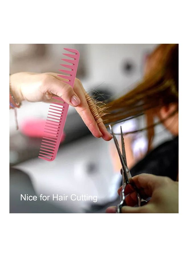 نيبمينينت طقم مشط وفرشاة لفك تشابك الشعر مكون من 4 قطع وردي 30x20x4سم - Image 4