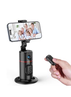 ELTRAZONE Auto Face Tracking Tripod 360° Rotating Auto Tracking Phone Holder | Gesture Control & Remote | No App Needed | Smart Camera Stand for Vlog, TikTok, Live Streaming, YouTube Video Recording | Universal Phone Compatibility, Adjustable Height  - Image 1