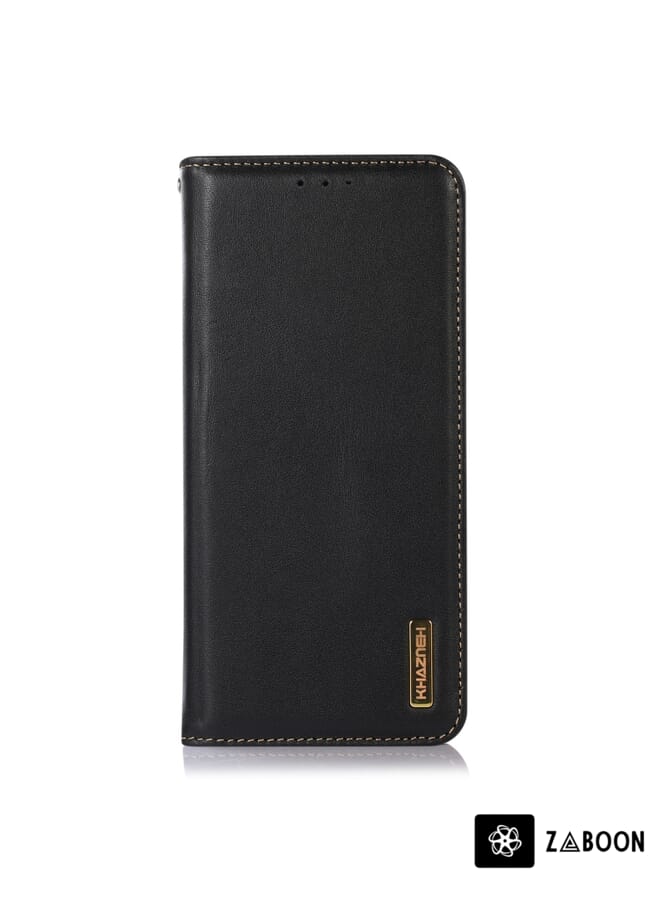 Zaboon Protective Case Cover For OPPO A96 5G CN Version / Reno7 Z 5G KHAZNEH Nappa Top Layer Cowhide Leather - Image 2