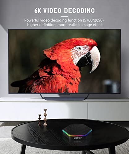 IDEALROYAL T95Z Android Tv Box,2026 Android 12.0 TV Box with 4GB RAM 32GB ROM Quad-Core Cortex-A53 CPU,2.4GHz/5GHz Dual Band WiFi6 6K Ultra HD Resolution Bluetooth 5.0 - Image 5
