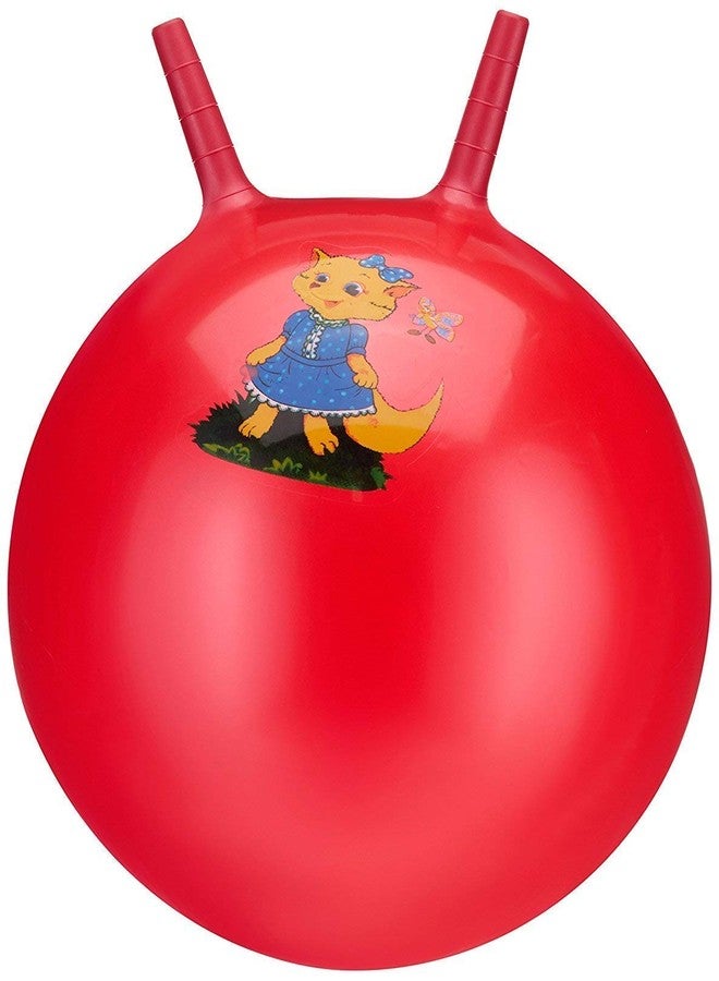 RAIYARAJ Jumping Hopping hop Ball for Kids Inflatable Sit and Bounce Rubber Bubble Hop Ball for Kids. Hopper Jump N Bounce Handle Ride-on Toy Jump Balls for Child (Multi-Color) - Image 1