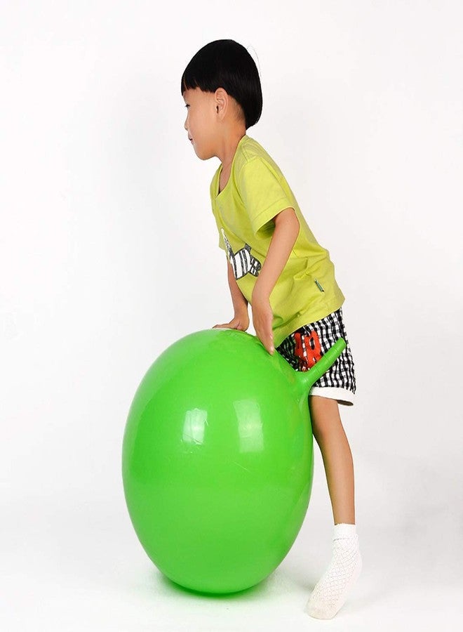 RAIYARAJ Jumping Hopping hop Ball for Kids Inflatable Sit and Bounce Rubber Bubble Hop Ball for Kids. Hopper Jump N Bounce Handle Ride-on Toy Jump Balls for Child (Multi-Color) - Image 3