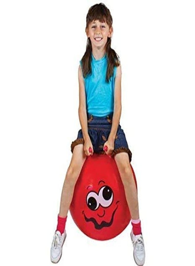 RAIYARAJ Jumping Hopping hop Ball for Kids Inflatable Sit and Bounce Rubber Bubble Hop Ball for Kids. Hopper Jump N Bounce Handle Ride-on Toy Jump Balls for Child (Multi-Color) - Image 2
