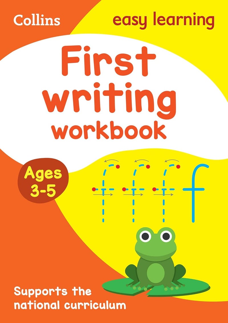 First Writing Workbook Ages 3-5: Ideal for Home Learning - Image 1