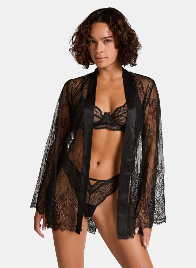 hunkemoller كيمونو دانتيل كامل - Image 1