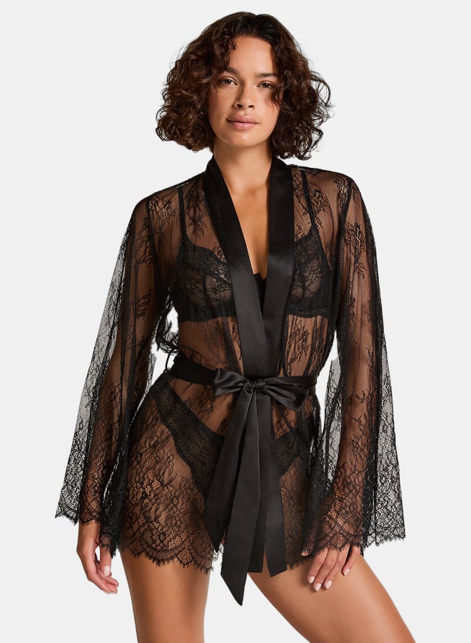 hunkemoller كيمونو دانتيل كامل - Image 3