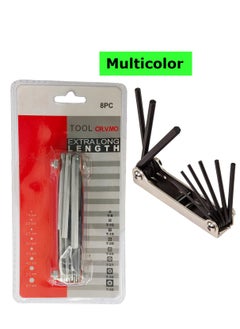 Inditrust Inditrust NEW 8pc Hex allen key set Folding Allen Key Set Allen Key Set  - Image 3