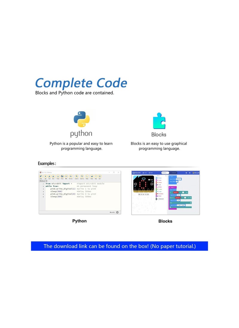 FREENOVE - Ultimate Starter Kit for BBC Micro:bit (Not Included) - Image 1