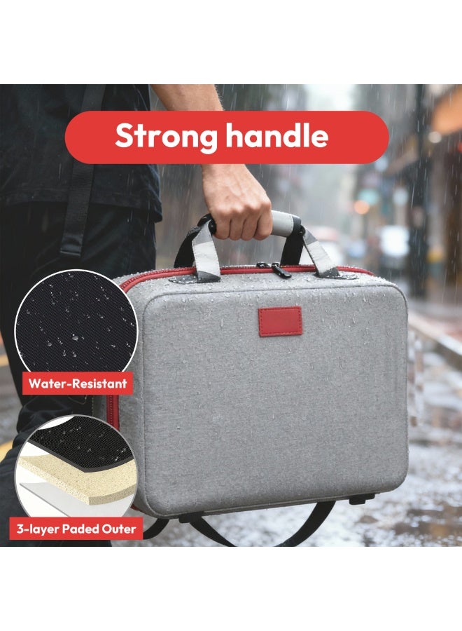 Arabayt Waterproof Shockproof Game Controller Console Storage Backpack Compatible with PS5 Accessories Travel Bag for Daily Use Outdoor - Image 5