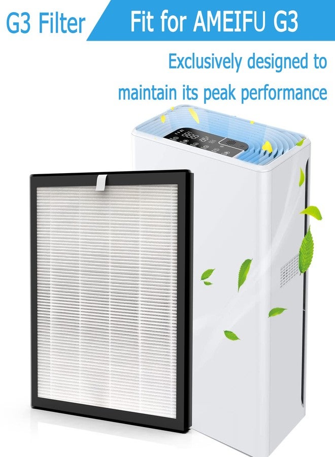 Vegebe G3 H13 HEPA Replacement Filter, Compatible with AMEIFU G3 (Sferf-30) Air Purifier (FXAP2W), 2 Pack - Image 3