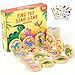 Protado Wooden Match Memory Game for Kids 24Pc Memory Matching Cards Educational Memory Matching Game for PreKindergarten Early Learning Development KidsDinosaur - Image 2