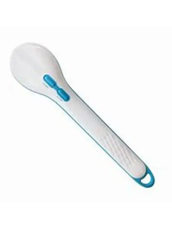 5-in-1 Spinning Spa Bath Brush White/Blue - Image 4