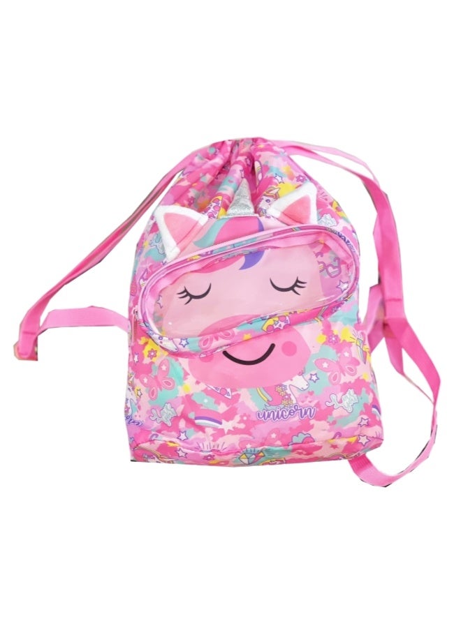 Five dream house Kids Swim Bag Unicorn, Lightweight Waterproof Drawstring Backpack with Dry-Wet Separation, Portable Pool Beach Gear Bag for Boys Girls - Image 4