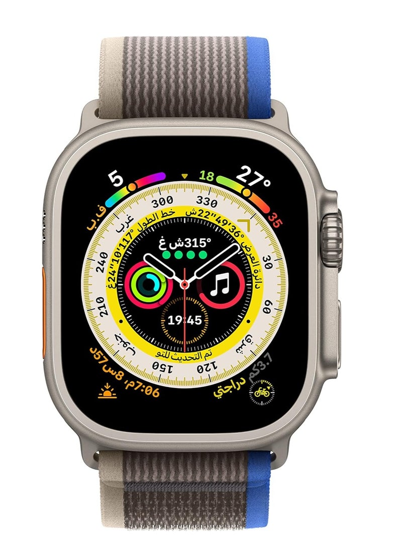 iSNUP - Smart Watch  Luxury MAX  Deluxe Edition Waterproof IP67 With Health Fitness Tracker Sport Watch Supports NFC 3 addition Replacement Band49MM-Multicolour - Image 1