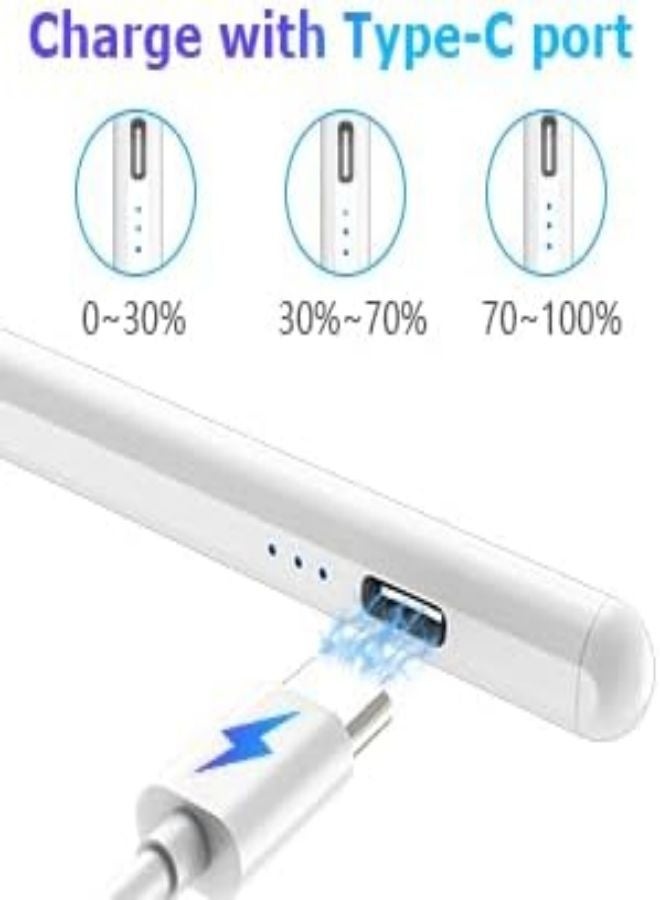 TecV Stylus Pen for iOS&Android Touch Screens, Universal Stylus Pen for iPhone/Samsung, Smart Digital Stylus Pens for Lenovo/Huawei/Vivo/Mi and Other Tablets, Google Pixel Smart Phones  - Image 2
