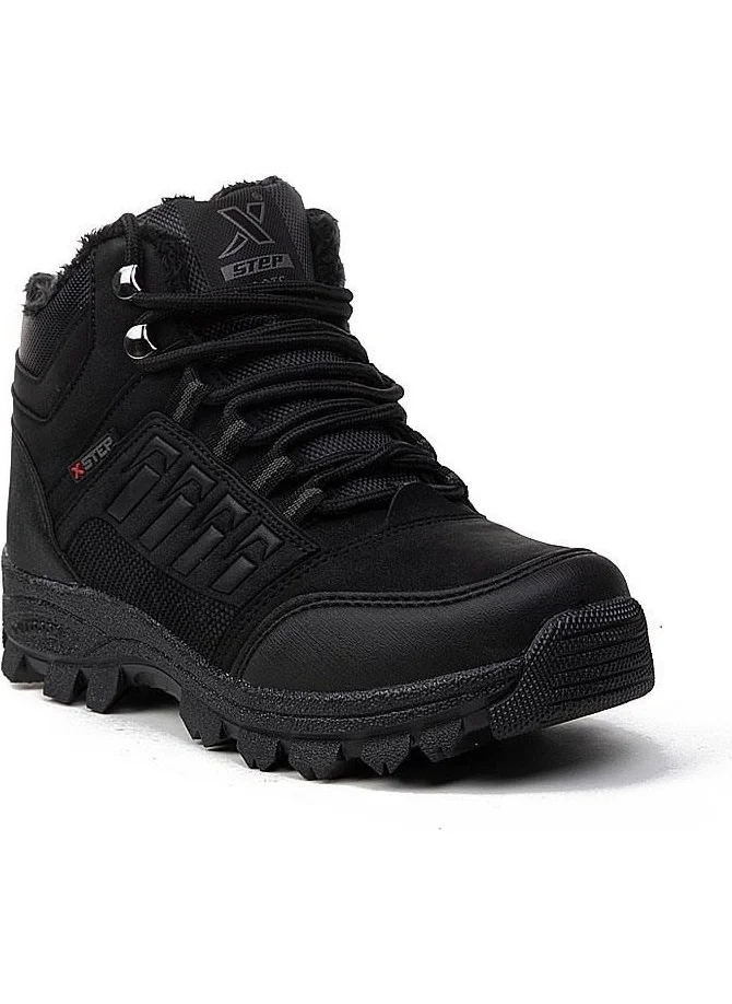 X Step Men's Large Size 45-46-47 Outdoor Treking Daily Walking Winter Ankle Boots