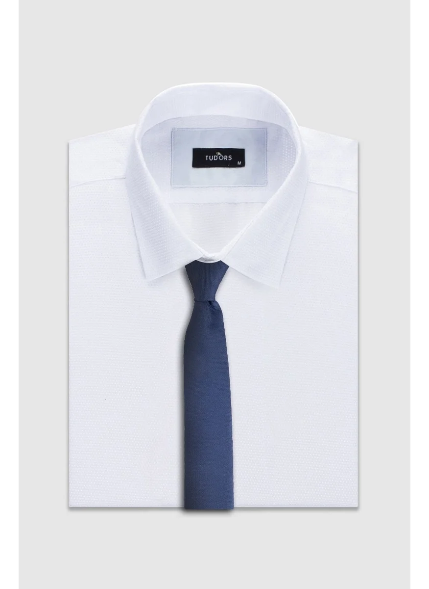 Tudors Self-Patterned Plain Men's Tie