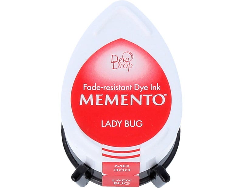 Tsukineko Memento Dew Drop Ink Pads Dew Drop Pad Lady Bug