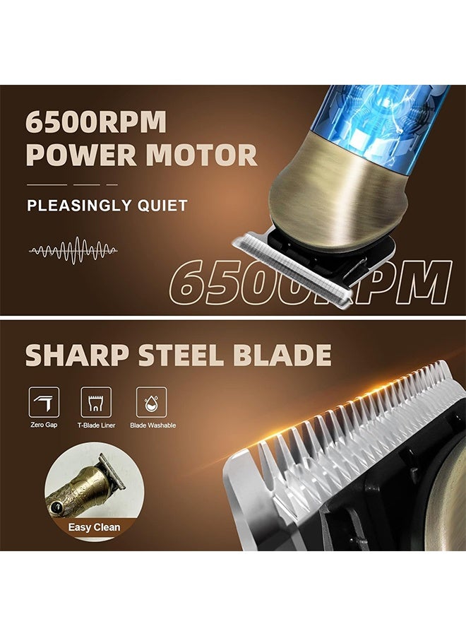 general Beard Trimmer for Men, 7 in 1 Electric Shavers Razor, Cordless Hair Trimmer, Men's Grooming Kit for Body Hair, Nose, Face & Mustache, Birthday Gifts for Men, Husband Father - Image 4