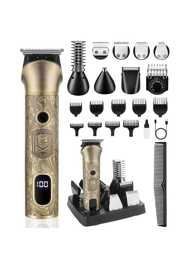 general Beard Trimmer for Men, 7 in 1 Electric Shavers Razor, Cordless Hair Trimmer, Men's Grooming Kit for Body Hair, Nose, Face & Mustache, Birthday Gifts for Men, Husband Father - Image 1