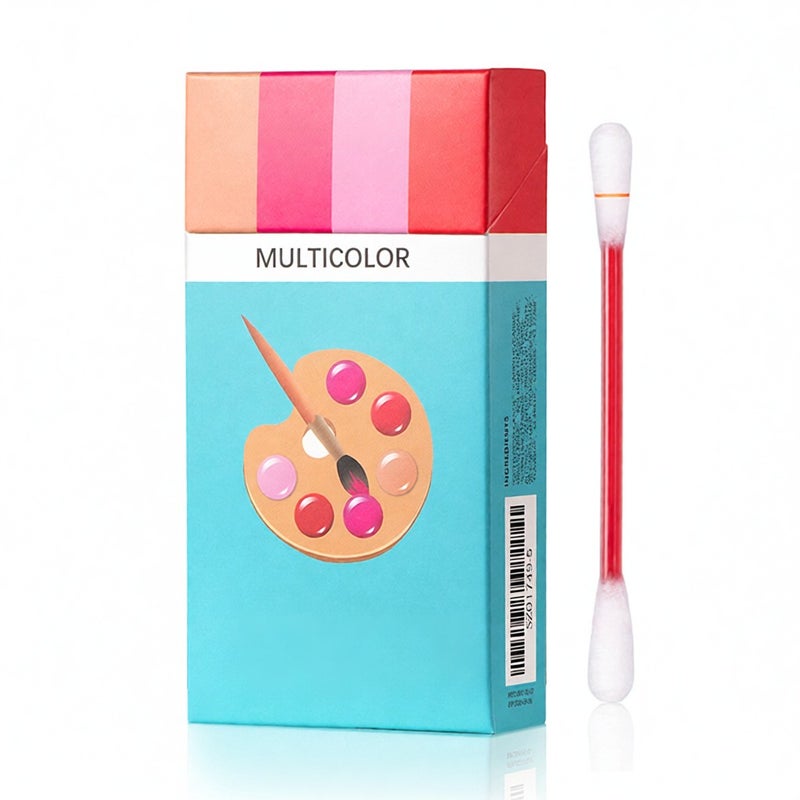 20Pcs/Box Tattoo Lipstick Cotton Swab Lip Tint Waterproof Long-lasting Non-stick Cup Portable Lips Makeup - Image 1