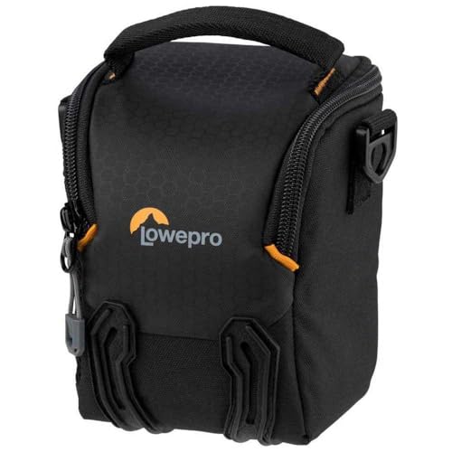 Lowepro Adventura SH 115 III, Camera Shoulder Bag with Adjustable/Removable Shoulder Strap, Camera Backpack for Mirrorless, Compatible with Sony Alpha 6000 Series, Black - Image 4
