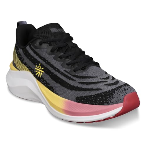 CULT Men Quasar Running Shoes (Black_UK7) - Image 1