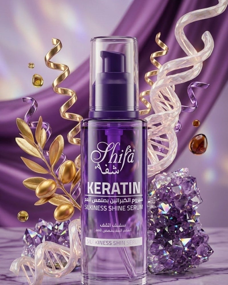 SHIFA KERATIN SILKINESS SHINE SERUM 100 ML - Image 4