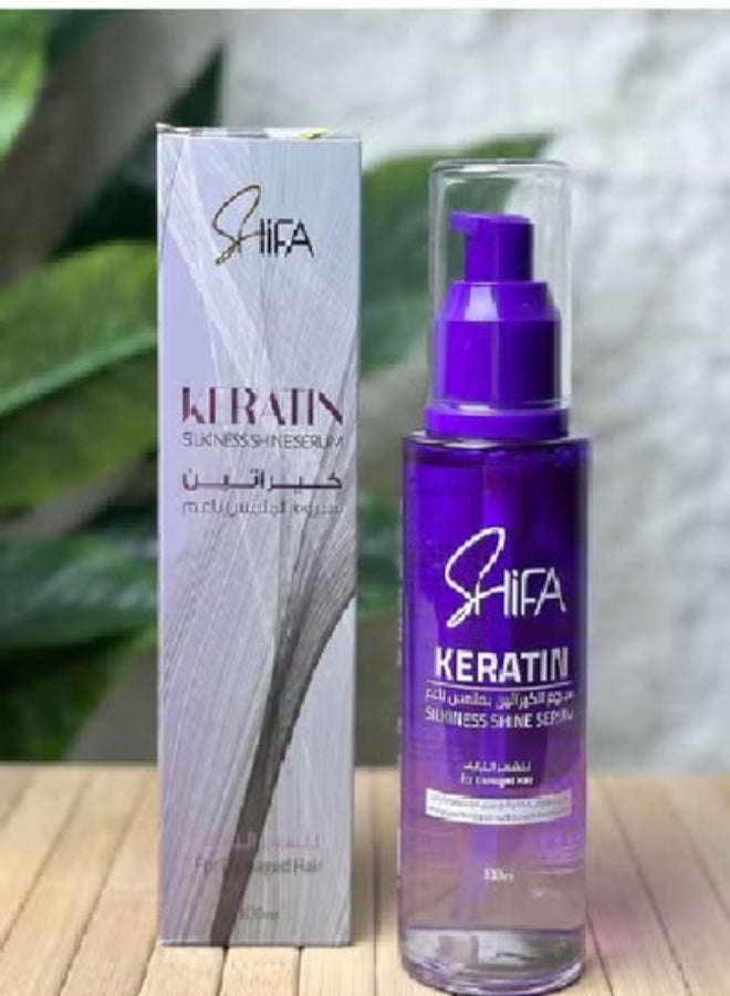 SHIFA KERATIN SILKINESS SHINE SERUM 100 ML - Image 1