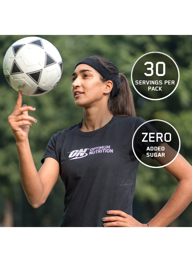 أوبتيموم نيوتريشن BCAA، 5 جرام من BCAAs بنسبة 2:1:1، 30 حصة، لتعافي العضلات والقدرة على التحمل، أثناء التمرين، معتمد من Informed Choice (250 جرام، تفاح أخضر) - Image 3