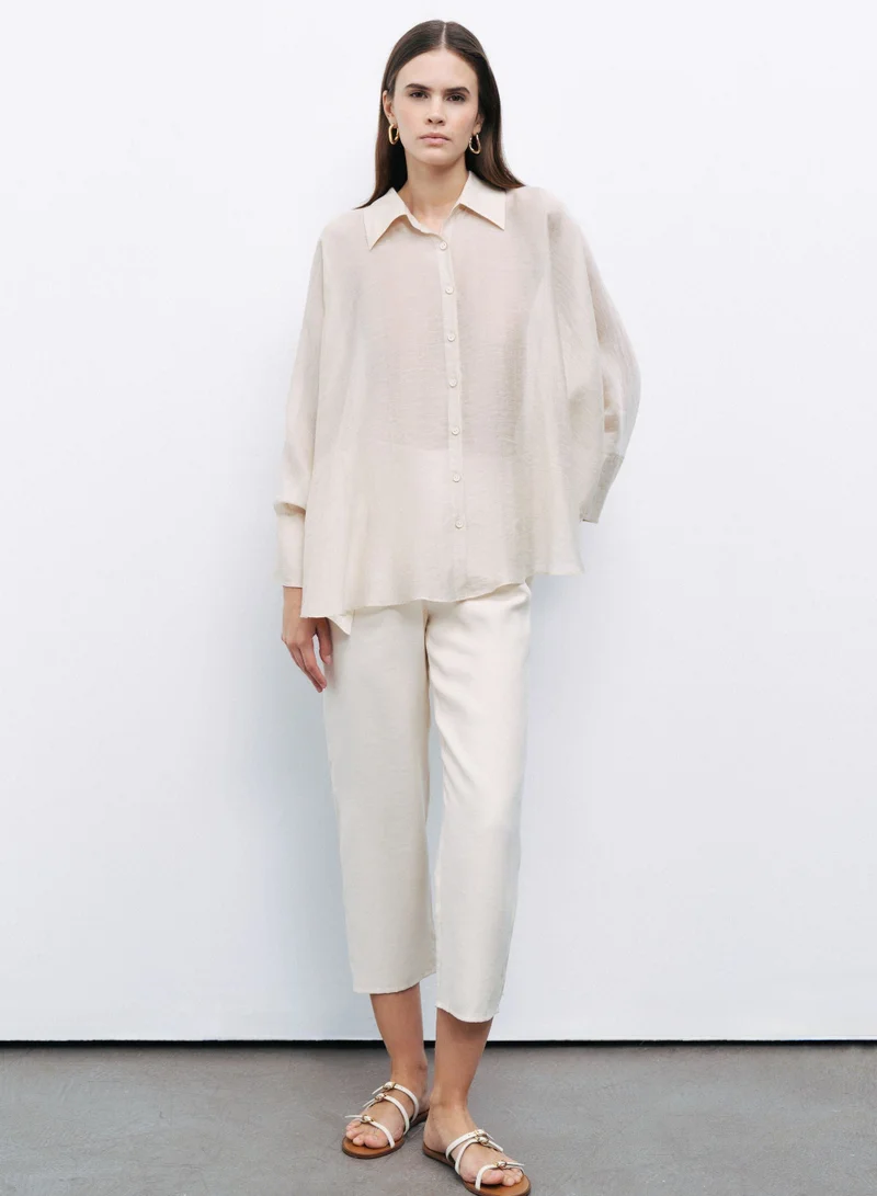 Nocturne Embroidered Detailed Shirt