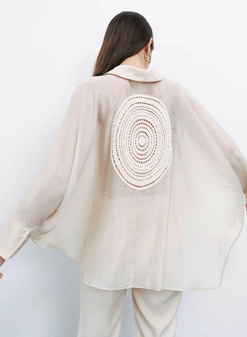 Nocturne Embroidered Detailed Shirt