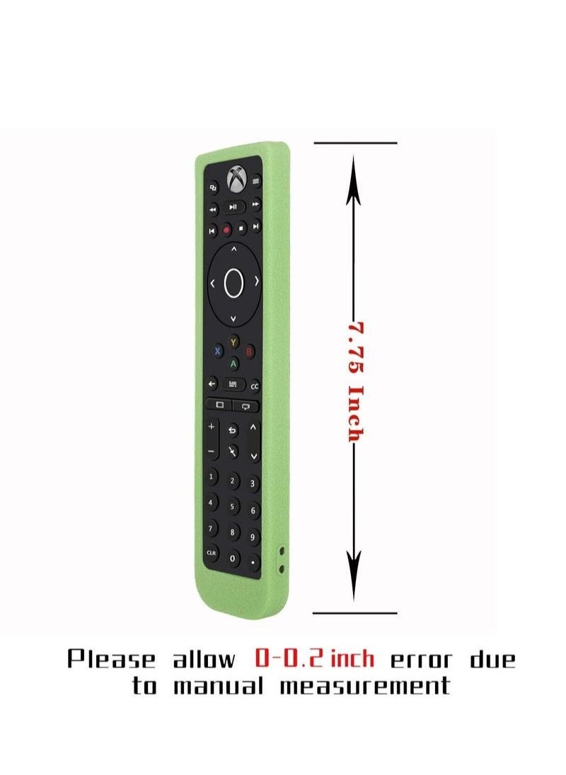 Generic - Arabic Protective Silicone Remote Case for PDP Talon Media Remote Control Xbox One TV Blu Ray & Streaming Media Remote Control Shockproof Skin Friendly Cover with Loop Glow in Dark Green - Image 1