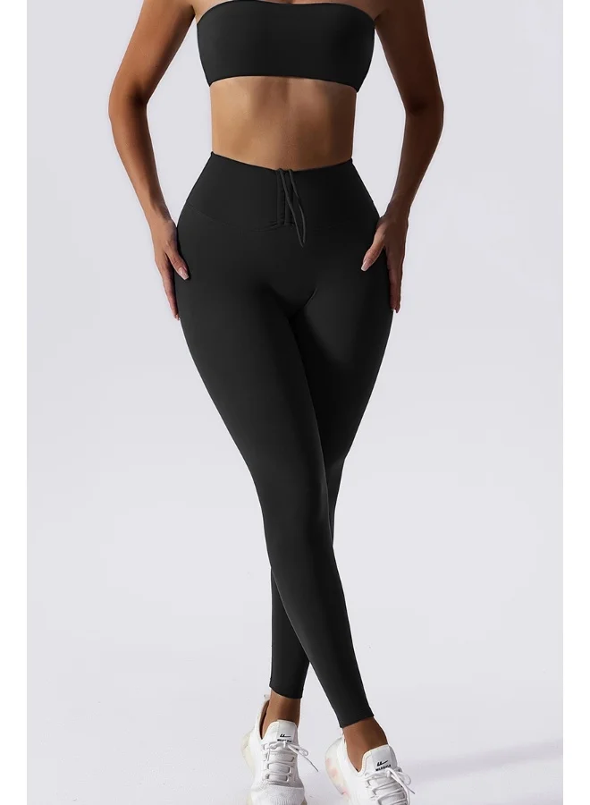 كون.يوغا Womens High Waist Contour Workout sport Leggings Yoga Pants Tummy Control Running Pants.