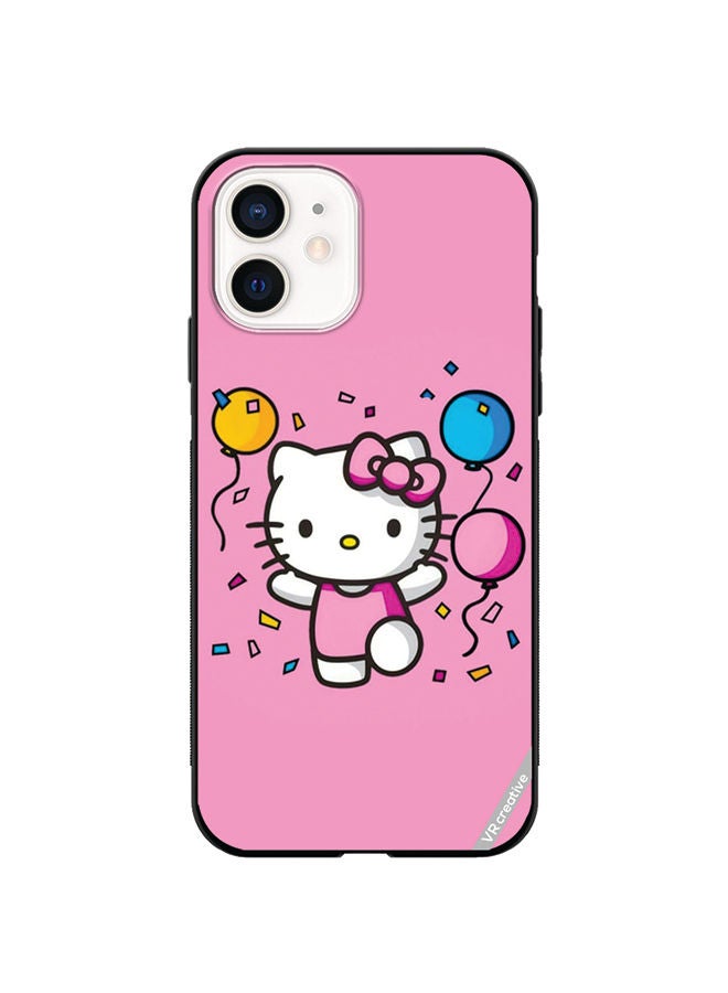 VR CREATIVE Protective Case Cover For Apple iPhone 12 mini Hello Kitty Design Multicolour - Image 1