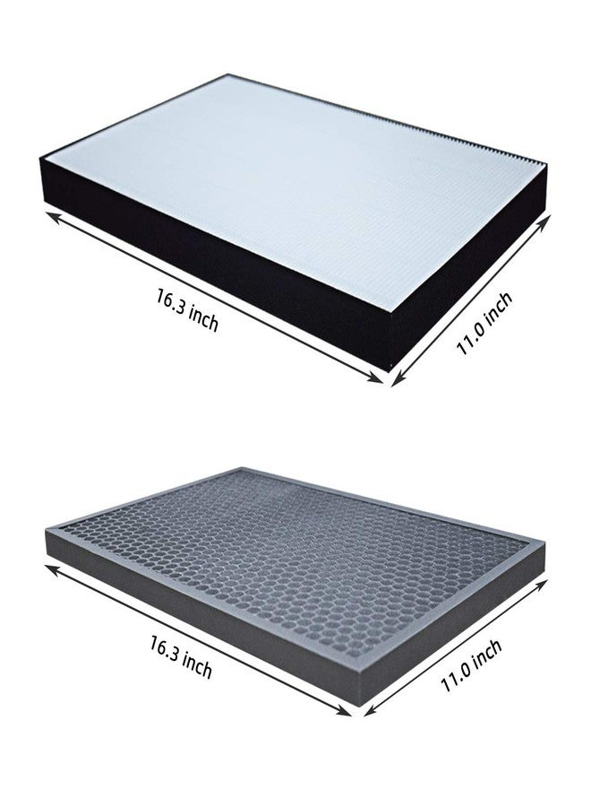 AirClean فلتر بديل من AirClean، طقم واحد، متوافق مع أجهزة تنقية الهواء Bissell air220 و2609A وair320 و2768A. قارن بالأجزاء 2677 و2678 و2804. - Image 3